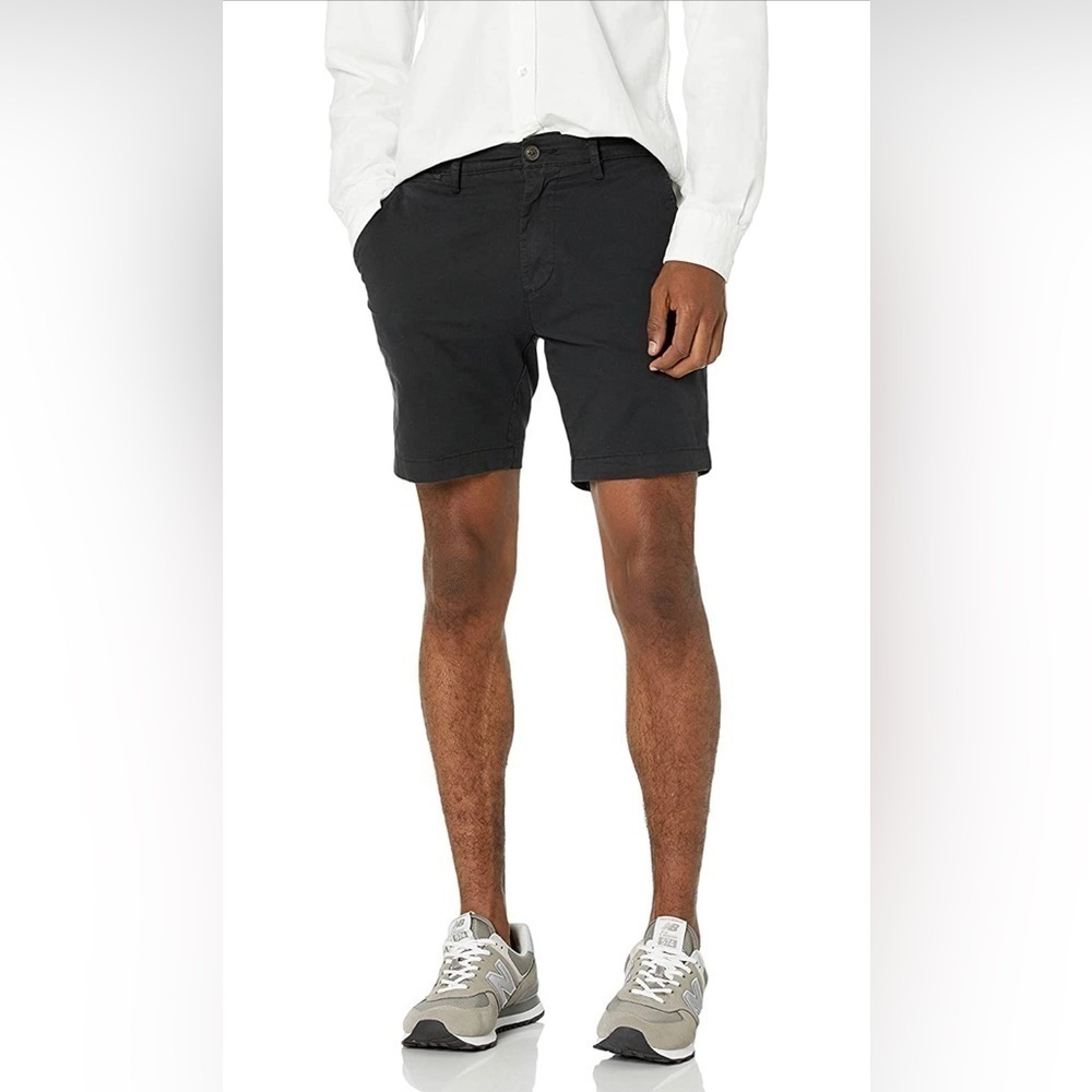 Goodthreads Men's Slim-Fit 7" Flat-Front Comfort Stretch Chino Short -40W